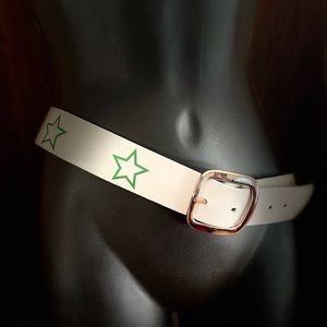 80’s Reversible Green/Wht Belt